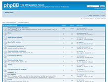 Tablet Screenshot of forum.diyspeakers.net